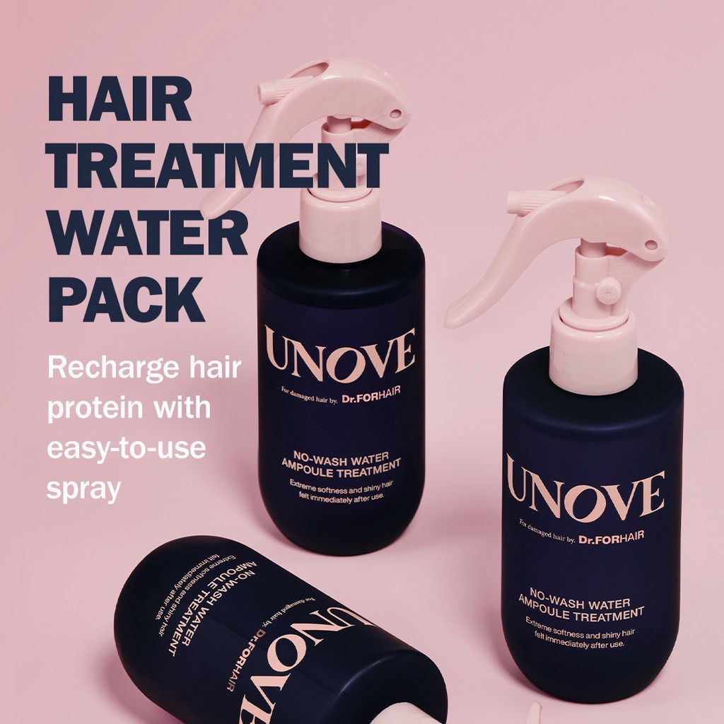 UNOVE No-Wash Water Ampoule Treatment 200ml