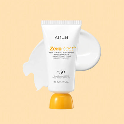 Anua Zero-Cast Moisturizing Finish Sunscreen SPF 50