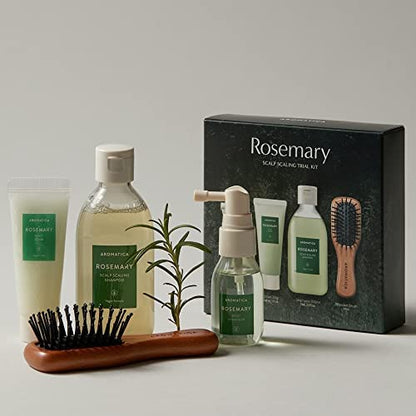 Aromatica Rosemary Scalp Scaling Trial KIT 100ml + 30ml + 30g