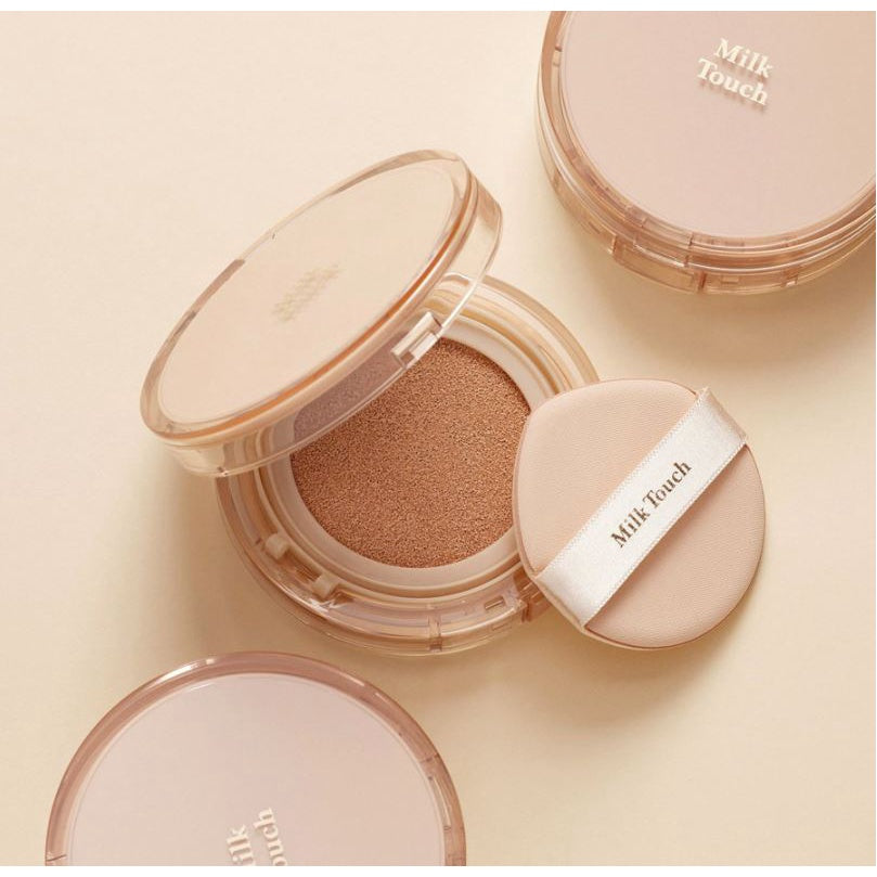 Milktouch Long Lasting Velvet Glow Cushion + refill 13g+13g