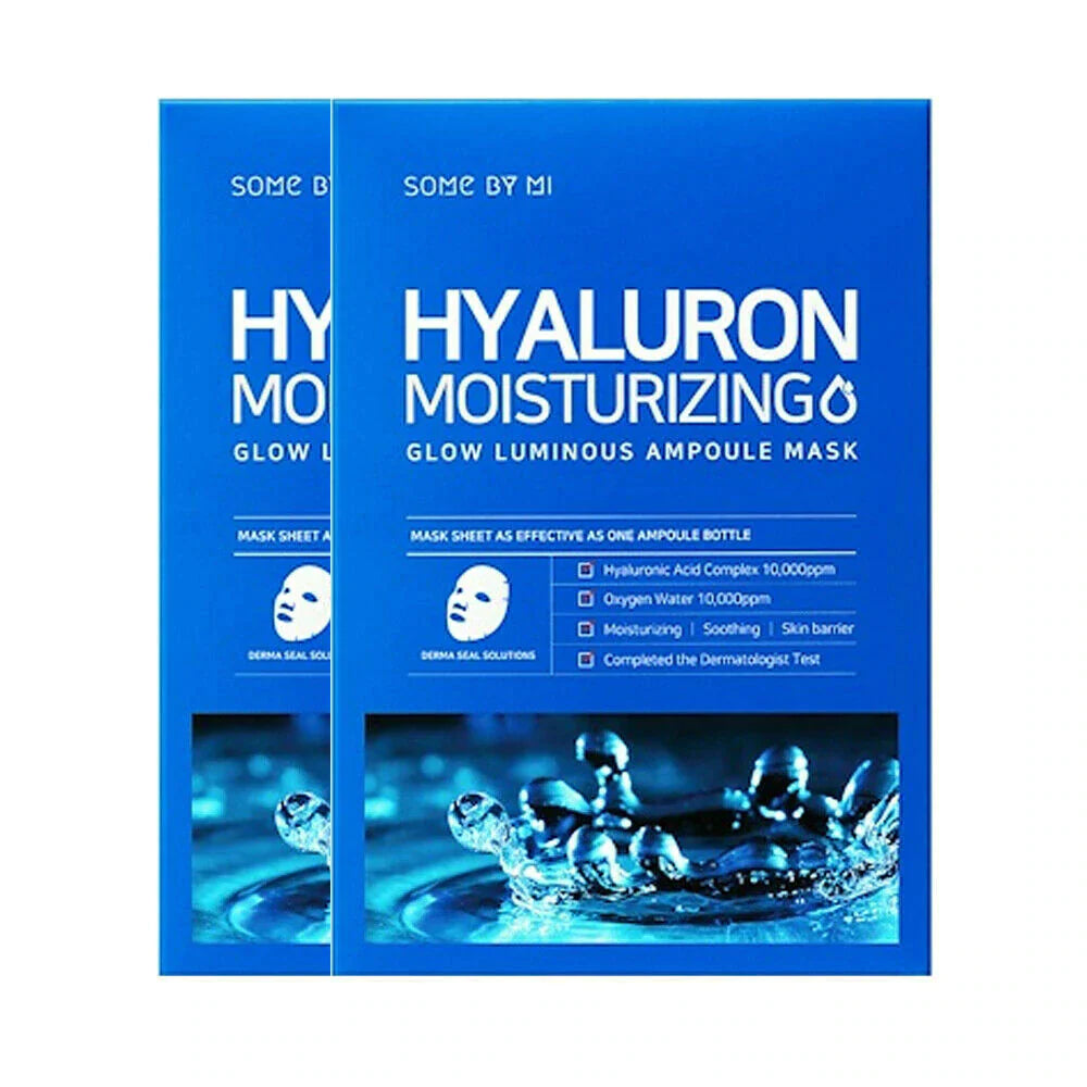 SOME BY MI Hyaluron Moisturizing Glow Luminous Ampoule Mask