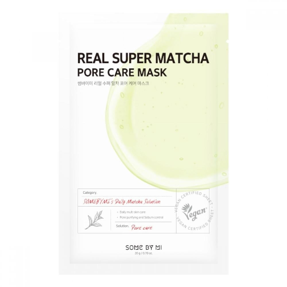 SOME BY MI Real Super Matcha Pore Care Mask (1 maske)