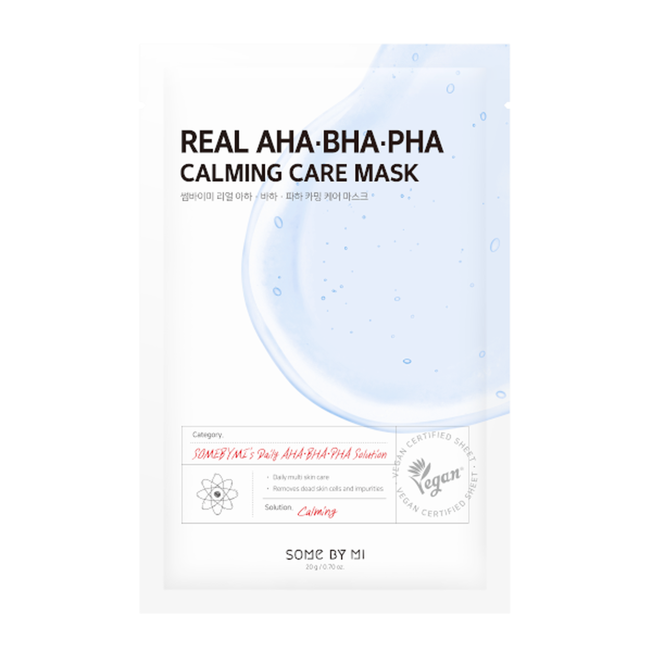 SOME BY MI Real AHA BHA PHA Calming Care Mask (1 maske)